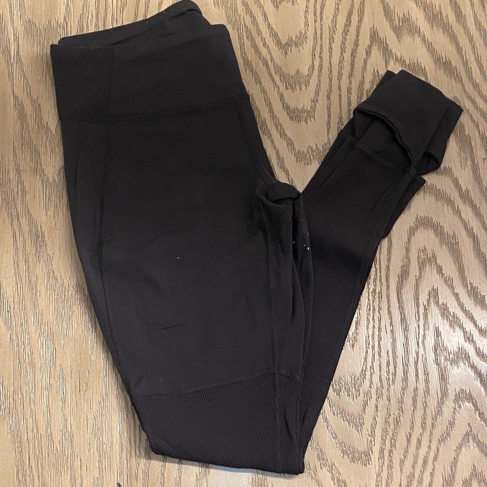 Lucy Powermax Black Leggings with stirrups